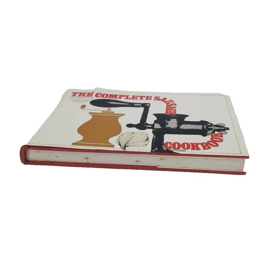 Complete Sausage Cookbook Pamela Riddle Mary Jane Danley 1977‎ Hardcover 1st Ed